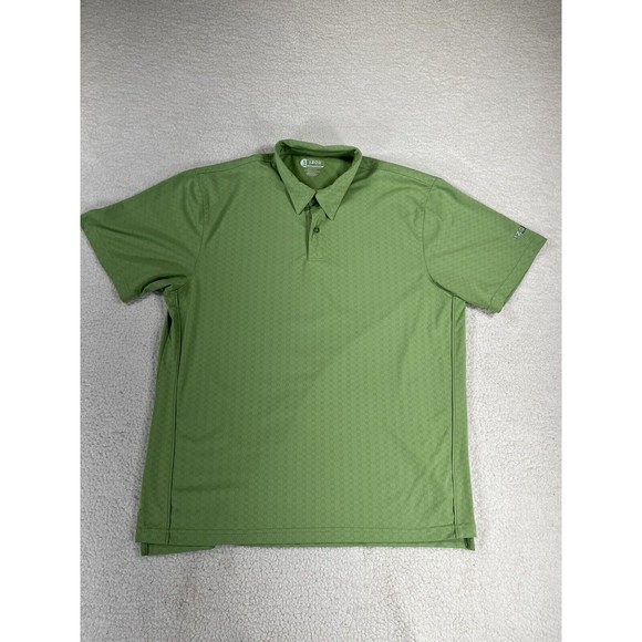 Lot‎ of 2 IZOD XFG Cool-FX Men's Size XL Green/Gray Golf Polo Shirts - Picture 2 of 12